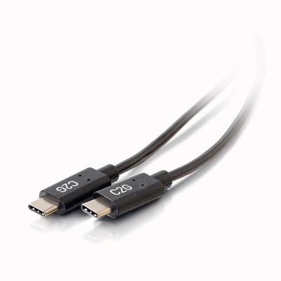C2G 6ft USB-C 2.0 Male to Male Cable (3A)